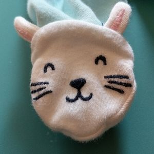 Carter's newborn zip up footies